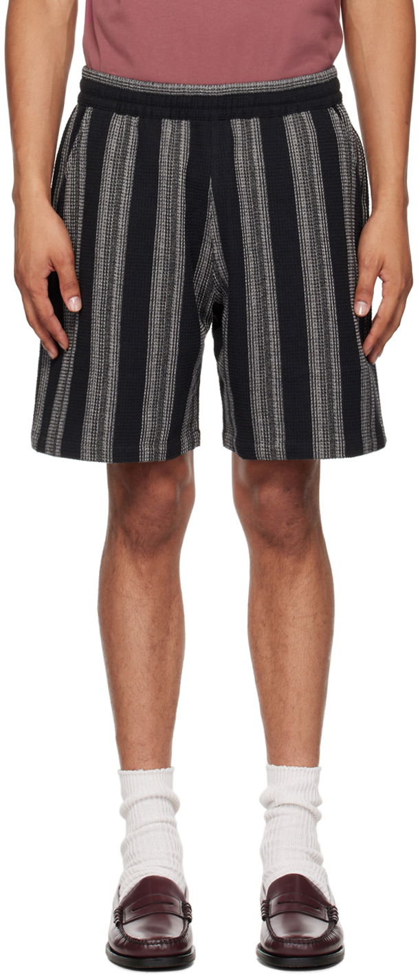 Šortky Carhartt WIP Striped Relaxed Fit Shorts Čierna | I033692, 0