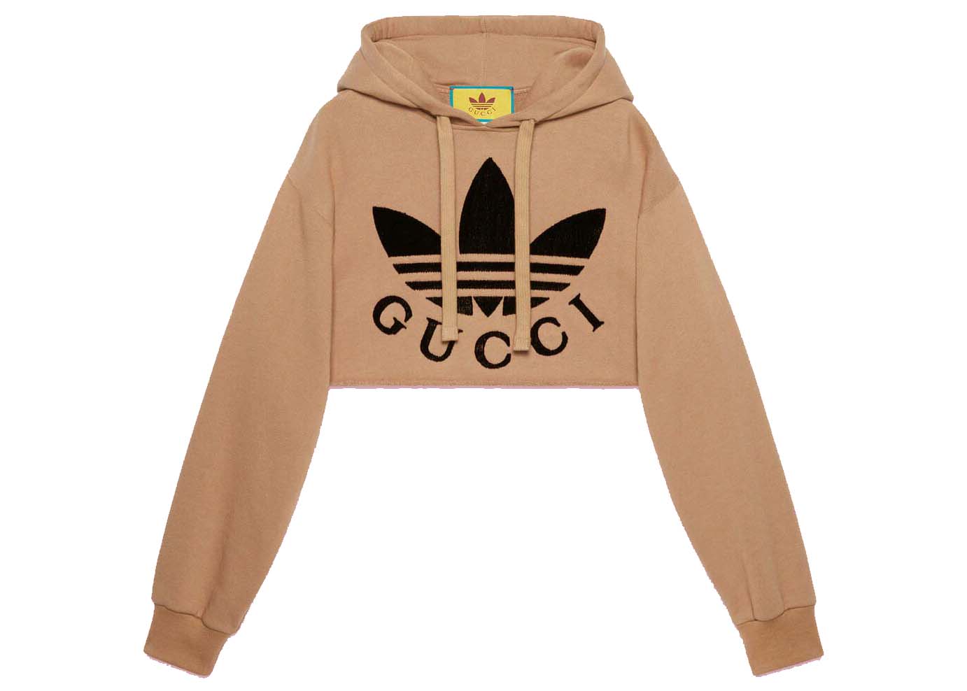 Mikina Gucci x adidas Cropped Sweatshirt Béžová | 688196 XJEDA 2184, 0