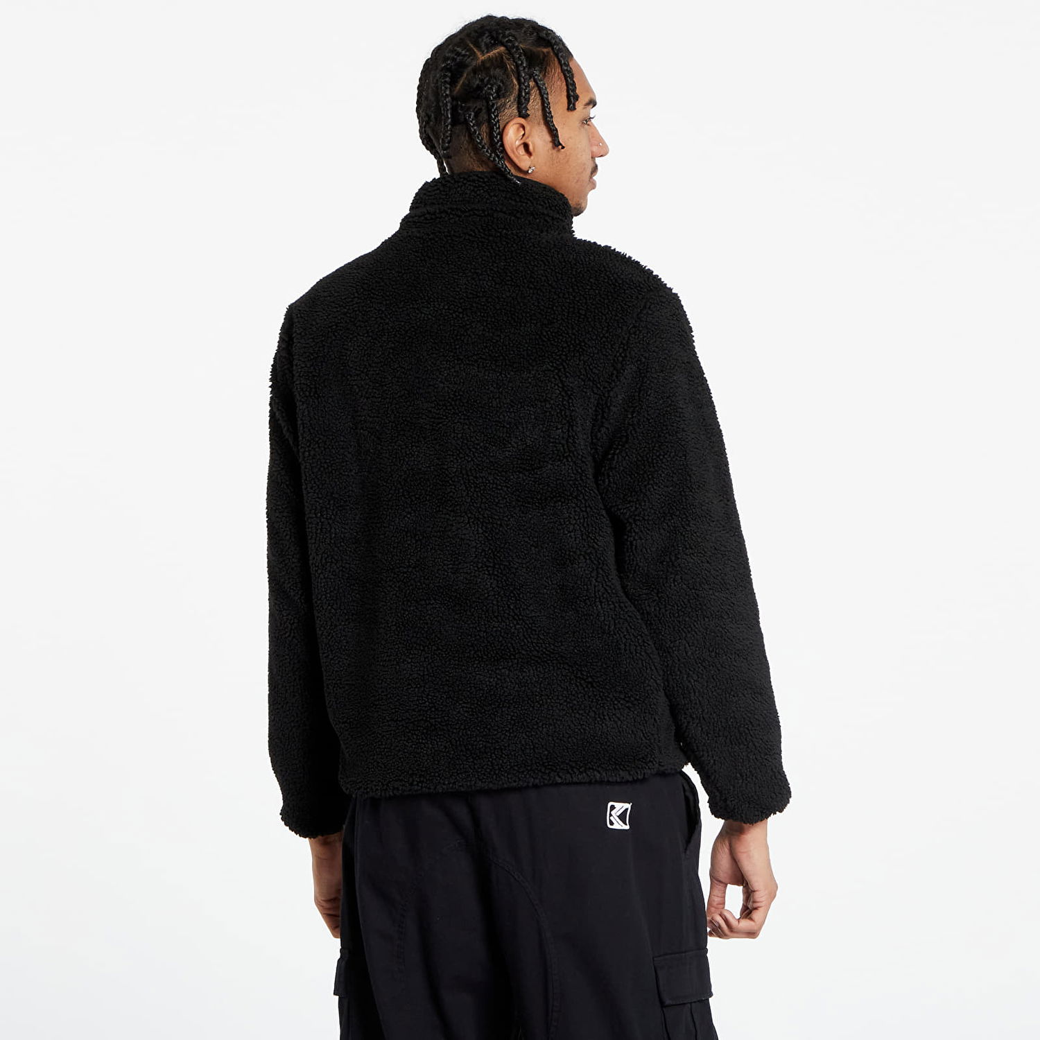 Bunda Karl Kani OG Teddy Trackjacket Čierna | KM234-007-3, 1