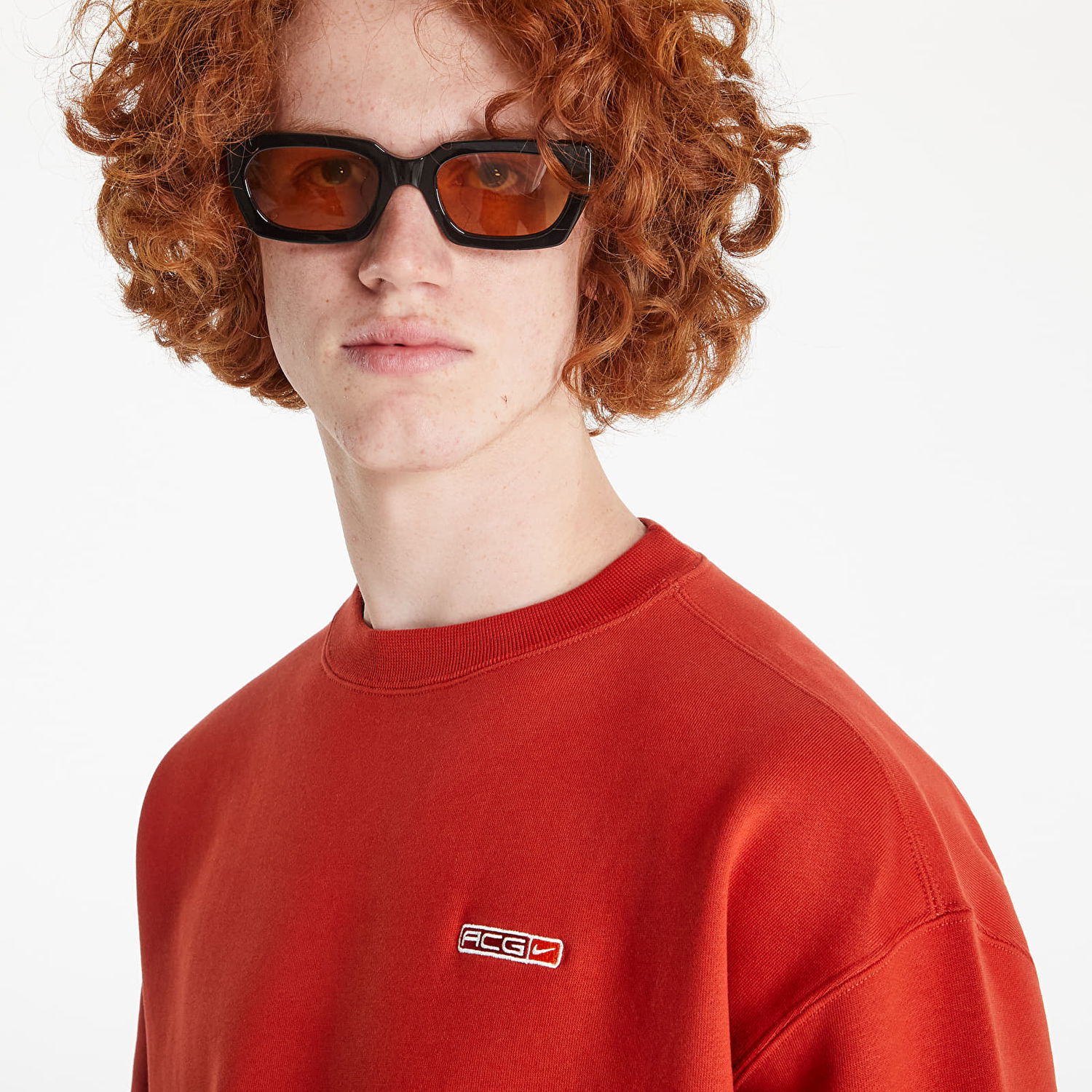 Mikina Nike ACG Therma-Fit Crew Fleece Červená | DM9941-671, 1