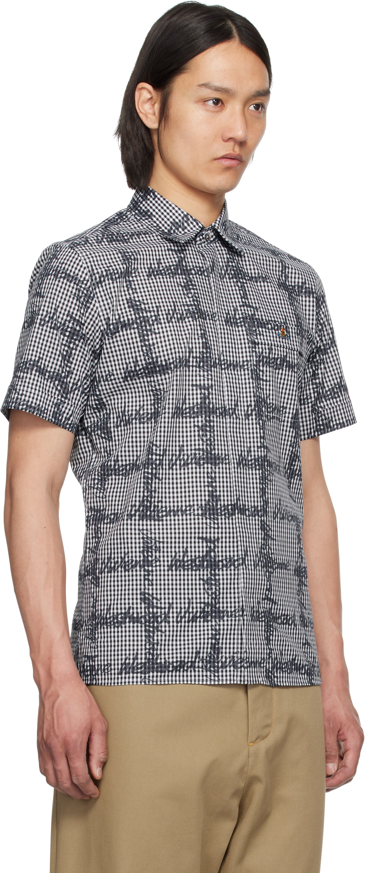 Košeľa Vivienne Westwood Vivienne Westwood Classic Gingham Shirt Čierna | 24010004-W011T-, 1