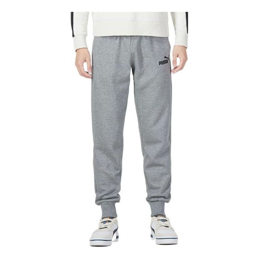 Nohavice Puma Essentials Fleece Pants Šedá | 846385-03, 0