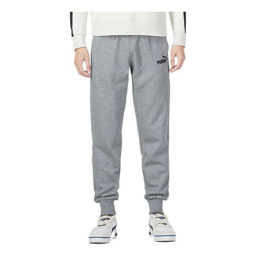 Nohavice Puma Essentials Fleece Pants Šedá | 846385-03