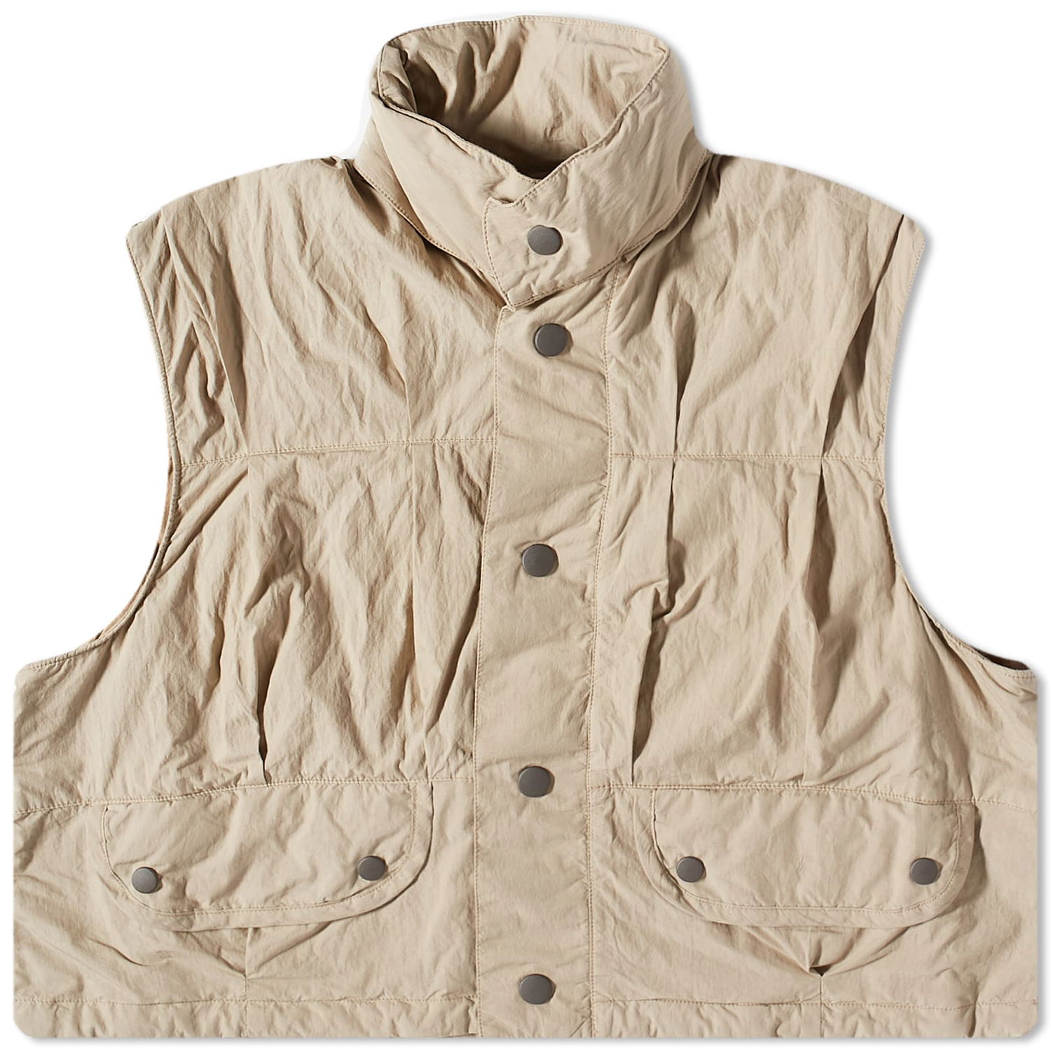 Vesta OUR LEGACY Cropped Exhale Gilet Béžová | M2231CMS, 0
