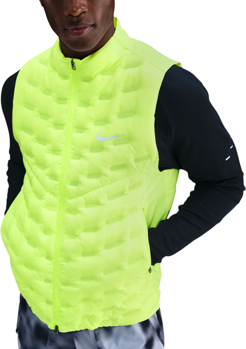Vesta Nike Padded Running Vest Therma-FIT ADV Repel AeroLoft Žltá | fb7542-702, 0