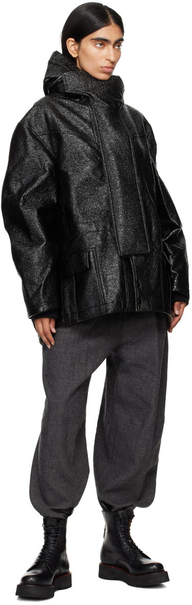 Parka R13 R13 Oversized Hooded Jacket Čierna | R13WR306-R400A, 3