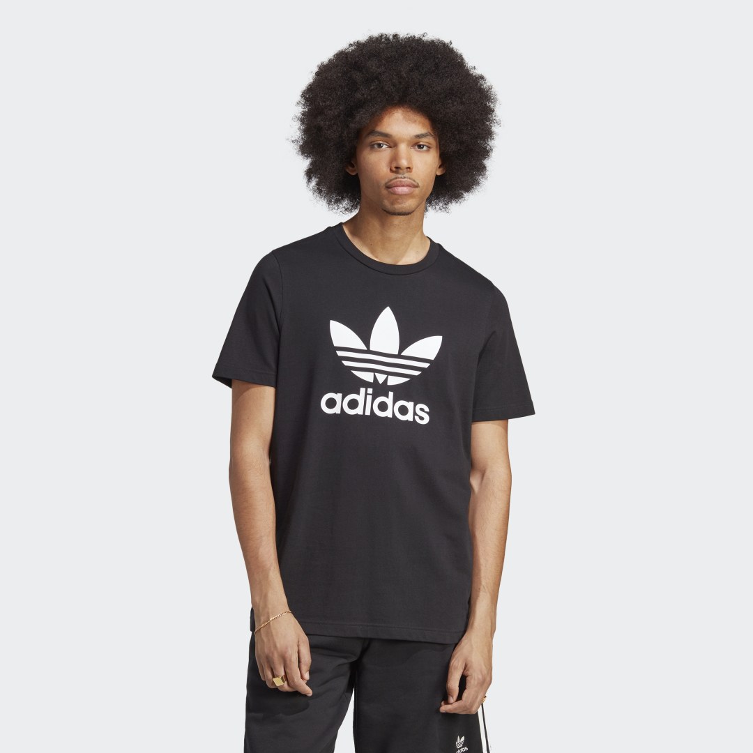 Tričko adidas Originals Adicolor Classics Trefoil T-Shirt Čierna | IA4815, 0
