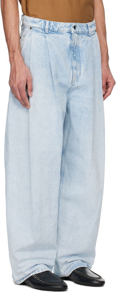 Džínsy HED MAYNER Hed Mayner Pleated Jeans Modrá | HMMA67021A-HA190, 1