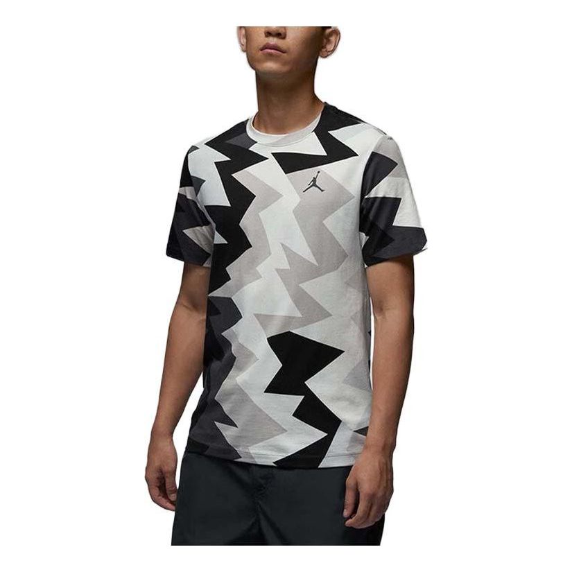 Tričko Jordan Jumpman All Over Print T-Shirt Šedá | FB7356-010