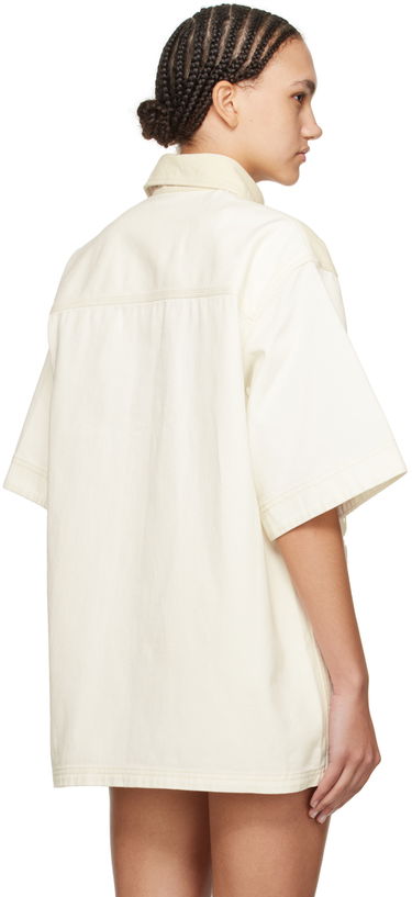 Košeľa Stella McCartney Stella McCartney Workwear Denim Shirt Béžová | 6D02513SPH57, 2