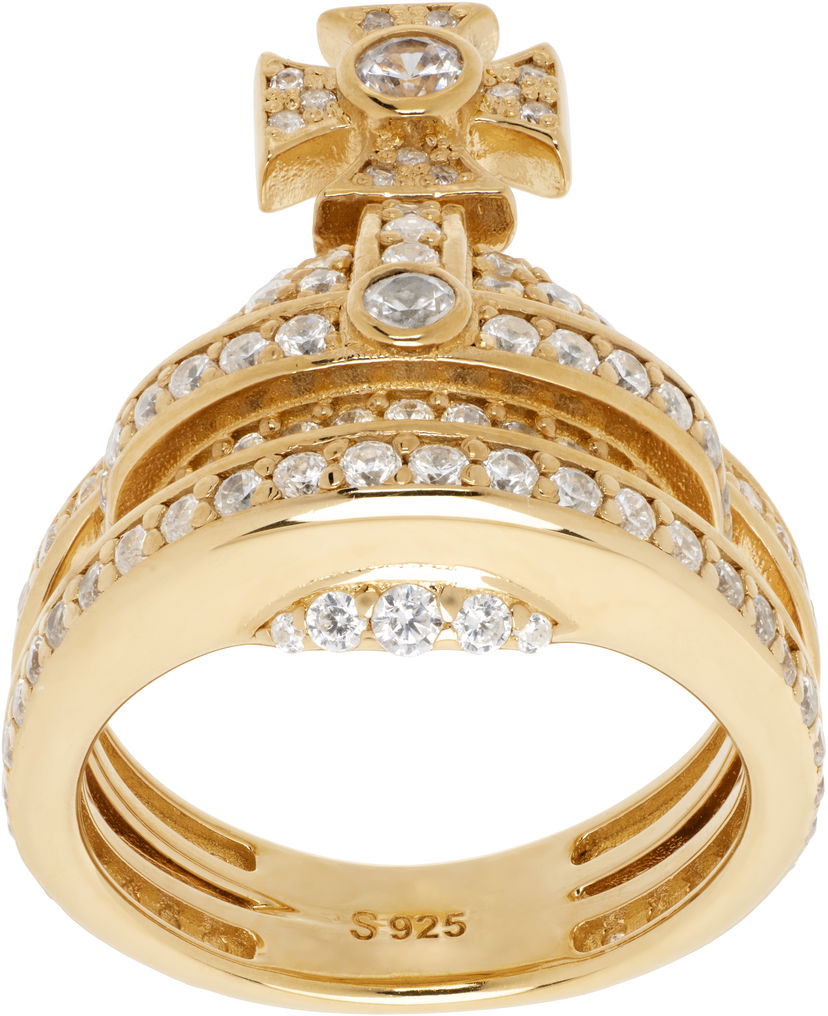 Prsteň Vivienne Westwood Orb Ring Metalická | 64040014-01R102-IM