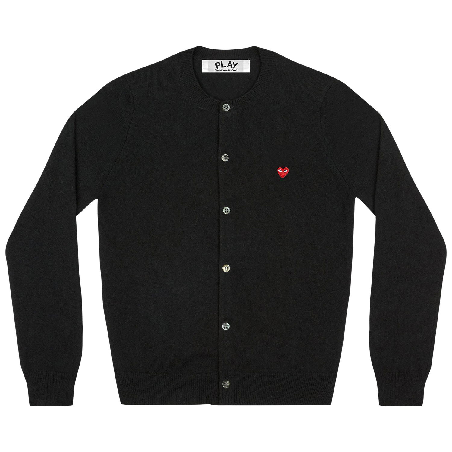 Sveter Comme des Garçons PLAY Mini Heart Cardigan Čierna | AZ N079 051 1, 1