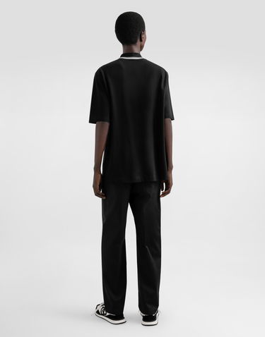 Polo tričko Dolce & Gabbana Dolce & Gabbana Cotton Polo Shirt with DG Logo Patch Čierna | G8SN2ZG7N8MN0000, 2