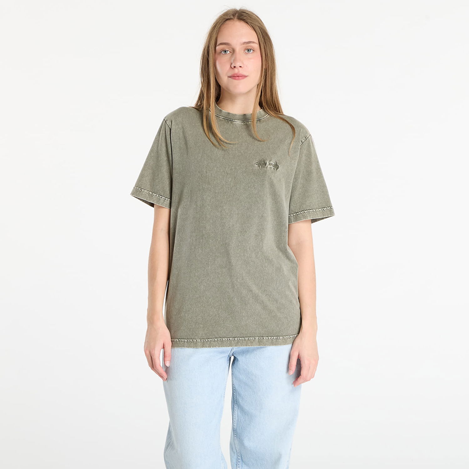 Tričko DAILY PAPER Daily Paper Dias Washed Tee Zelené | 2522032, 1