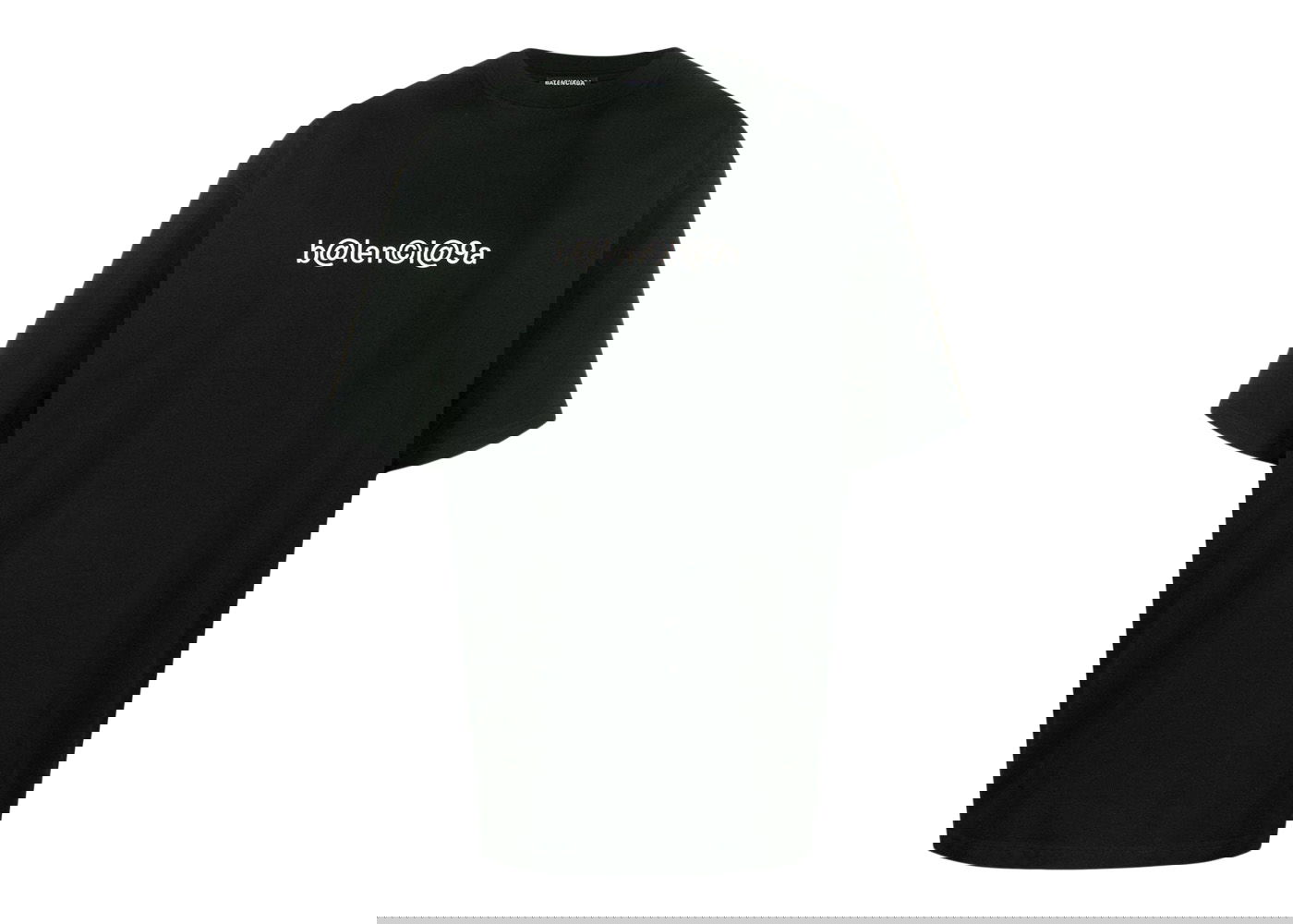 Tričko Balenciaga Large Fit Symbolic T-Shirt Čierna | 620969TIV501070, 0