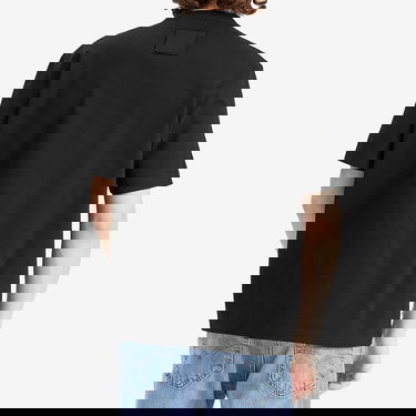 Tričko LANVIN Denim Script Logo T-Shirt Čierna | RM-TS0115-J171-P25-10, 3