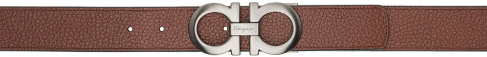 Opasok FERRAGAMO Ferragamo Gancini Reversible Belt Oranžová | 759044 675542165, 0