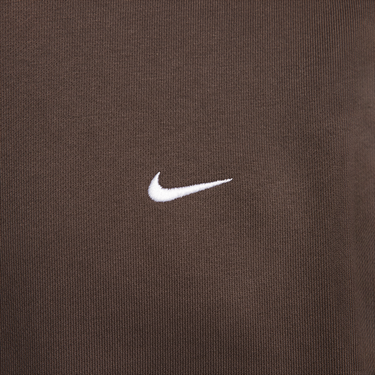 Mikina Nike Solo Swoosh Fleece Crew Hnedá | DX1361-237, 2