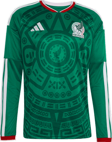 Dres adidas Originals Mexico Home 2026 Long Sleeve Jersey Zelené | ka6059, 0