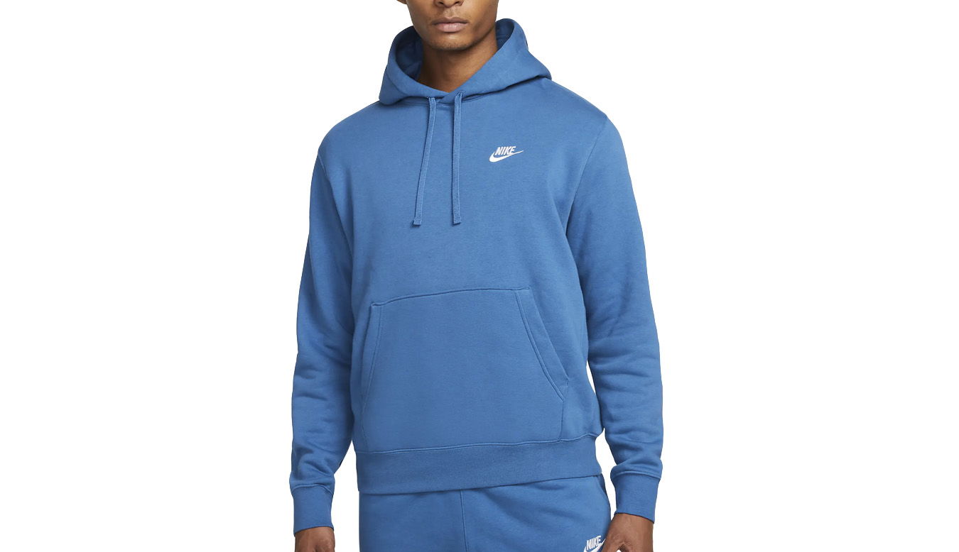 Mikina Nike Sportswear Club Fleece Hoodie Modrá | BV2654-407, 0