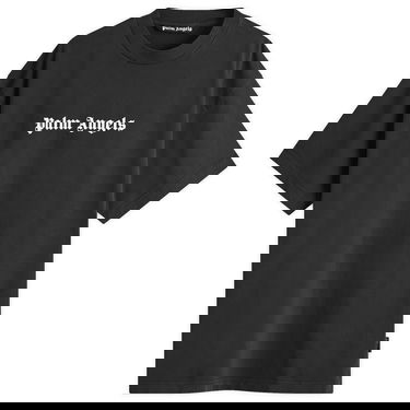 Tričko Palm Angels Classic Logo Slim T-Shirt Black Čierna | PMAA089C99JER0031001, 0