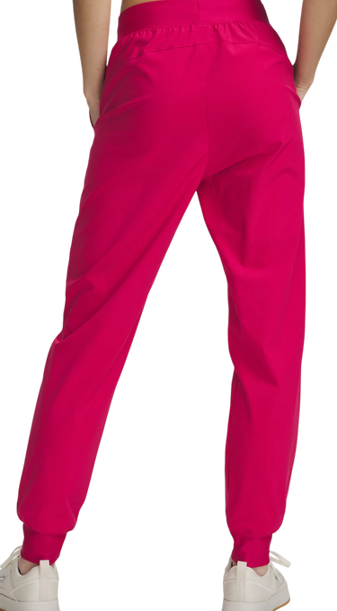 Tepláky Under Armour Under Armour UA Rival Hi Rise Woven Pants Ružová | 1382727-681, 1