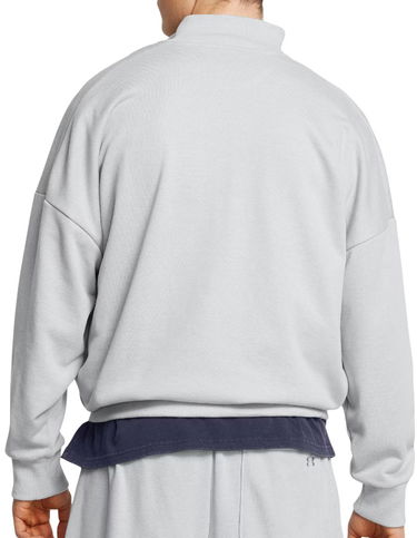 Sveter Under Armour Icon HWT Terry 1/2 Zip Sweatshirt Šedá | 1386550-011, 1