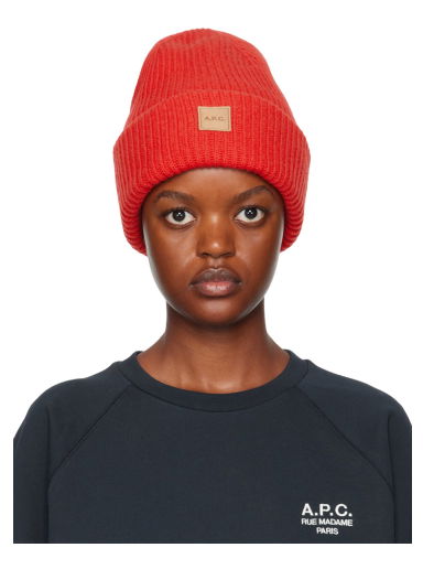 Kulicha A.P.C. Michele Beanie Červená | WVBBR-M25075