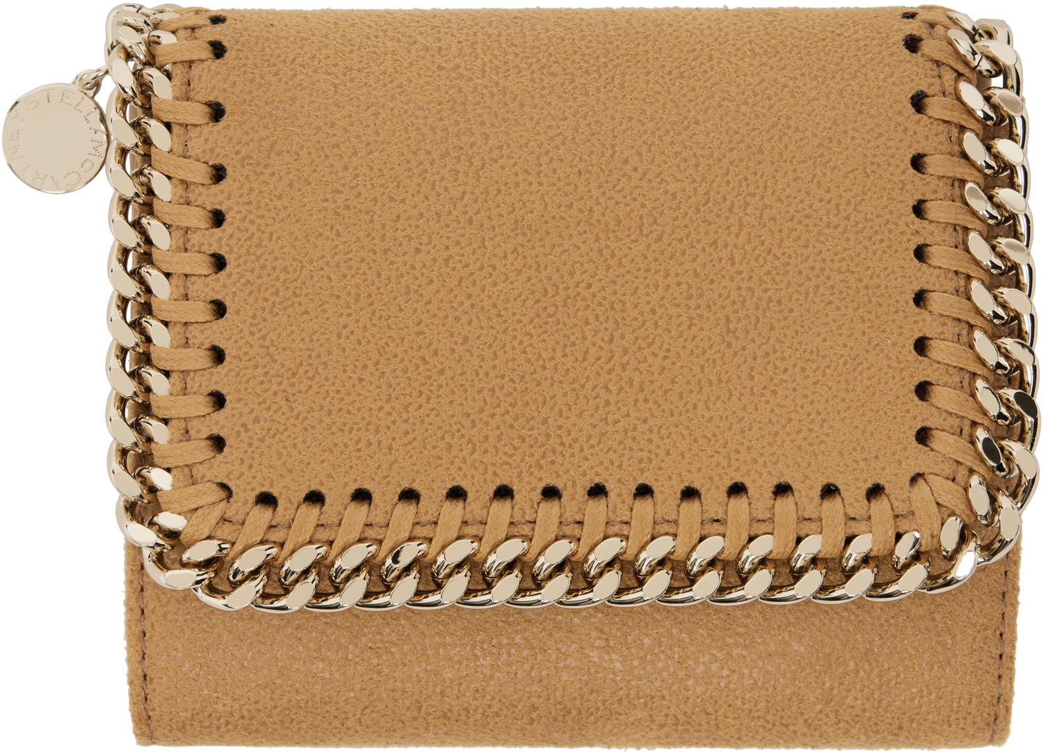 Peňaženka Stella McCartney Small Chain Flap Wallet Béžová | 431000WP0404, 0