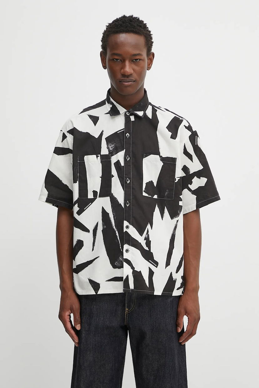Košeľa Neighborhood NEIGHBORHOOD Abstract Pattern Relaxed Fit Shirt Rôznofarebný | 251TSNH.SHM13