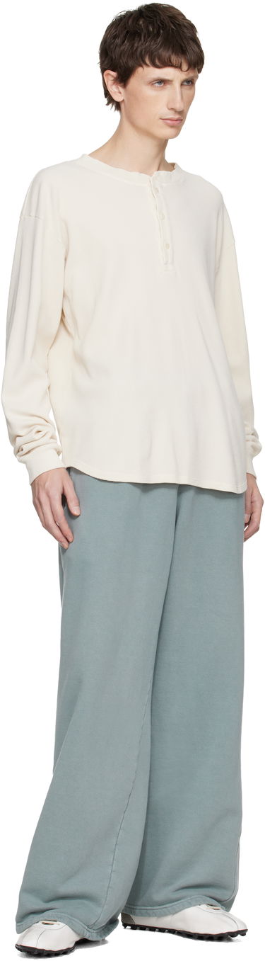 Tepláky LES TIEN Heavyweight Party Sweatpants Tyrkysová | CF-3127-PD, 3