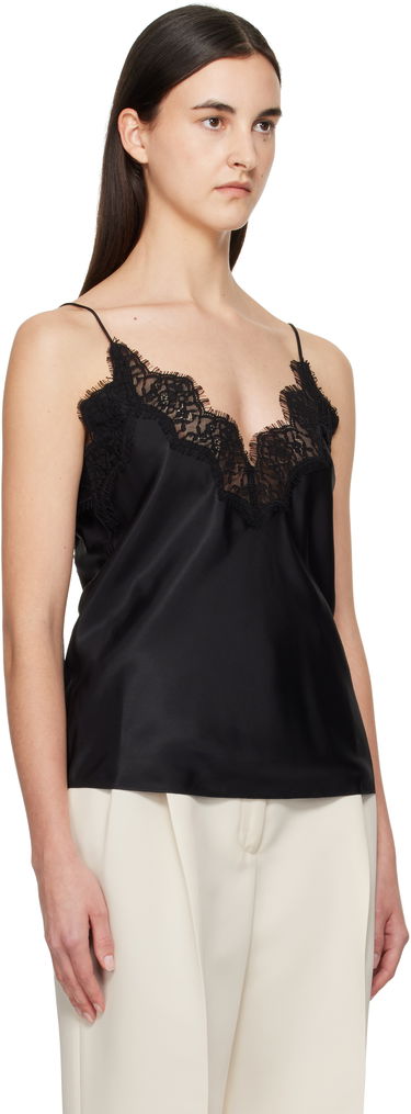 Tielko Róhe Silk Lace Camisole Čierna | 414-20-160, 1