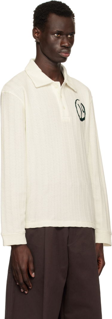 Polo tričko Palmes Palmes Knitted Rugby Polo Biela | P15-0030-062, 1