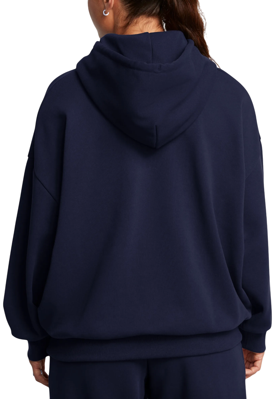 Mikina Under Armour Icon Heavyweight Terry Oversized Hoodie Navy | 1386494-410, 1