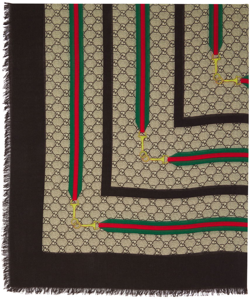 Šál Gucci GG Scarf Hnedá | 756936 3GAL9, 0