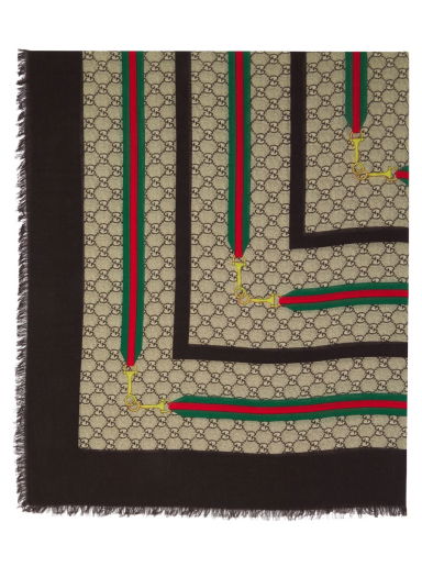 Šál Gucci GG Scarf Hnedá | 756936 3GAL9