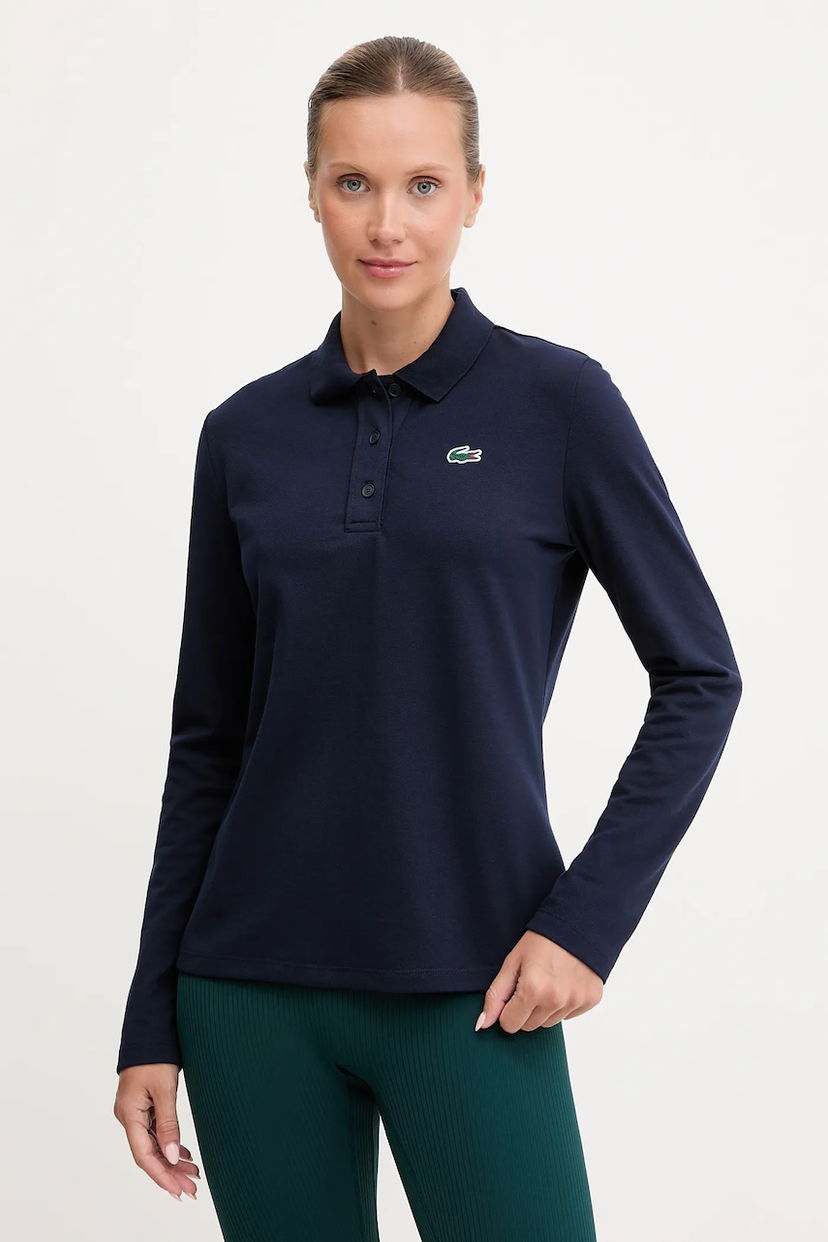 Polo tričko Lacoste Lacoste Long Sleeve Polo Shirt Navy | PF4567