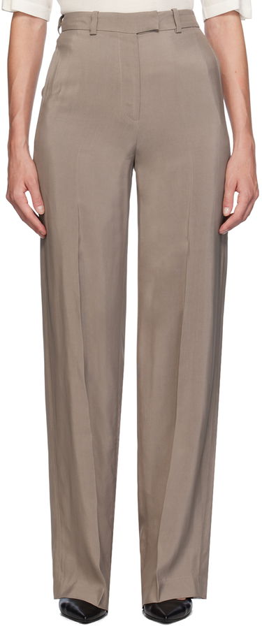 Nohavice Anine Bing Anine Bing Dolan Wide-Leg Trousers Béžová | A-03-3343-TPU23, 0