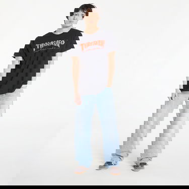 Tričko Thrasher Thrasher x Spitfire Big Head Jake T-Shirt Čierna | 145840, 3