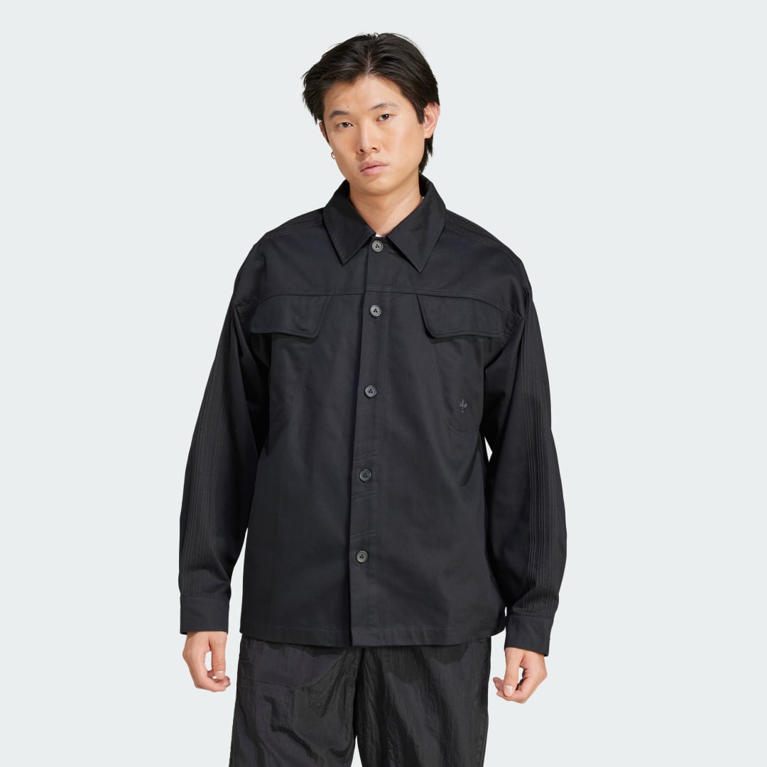 Košeľa adidas Performance Premium Essentials Workwear Shirt Čierna | JC9602, 0
