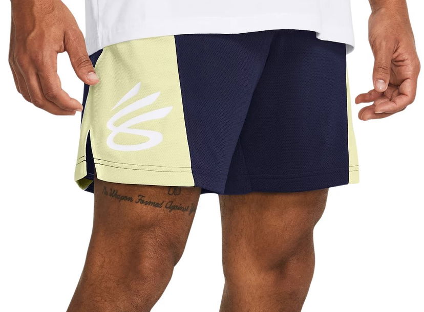 Šortky Under Armour Curry Splash Color Block Shorts Rôznofarebný | 1380327-410