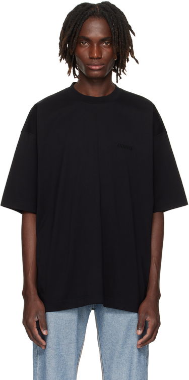 Tričko VETEMENTS Logo Oversized T-shirt Čierna | UH76TR100B, 0