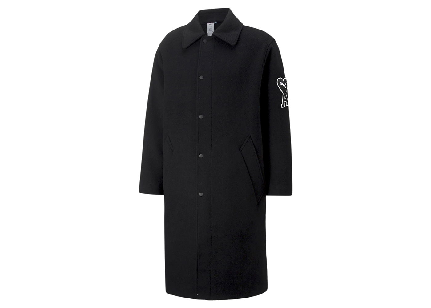 Kabáty Puma x Ami Wool Coat Čierna | 535997_01, 0