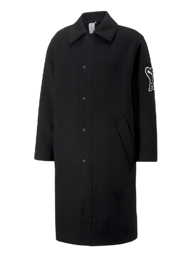Kabáty Puma x Ami Wool Coat Čierna | 535997_01