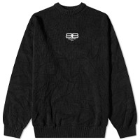 Embroidered BB Logo Crew Knit