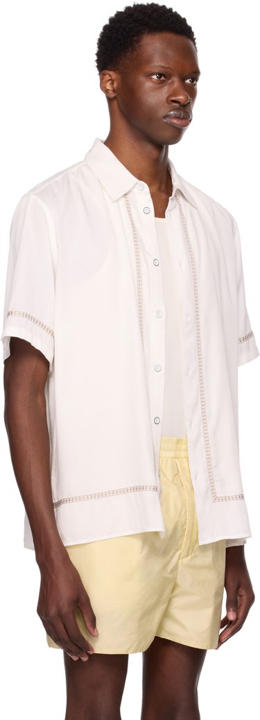 Košeľa rag & bone rag & bone Dalton Embroidered Shirt Navy | MBW25PA027SVML, 4