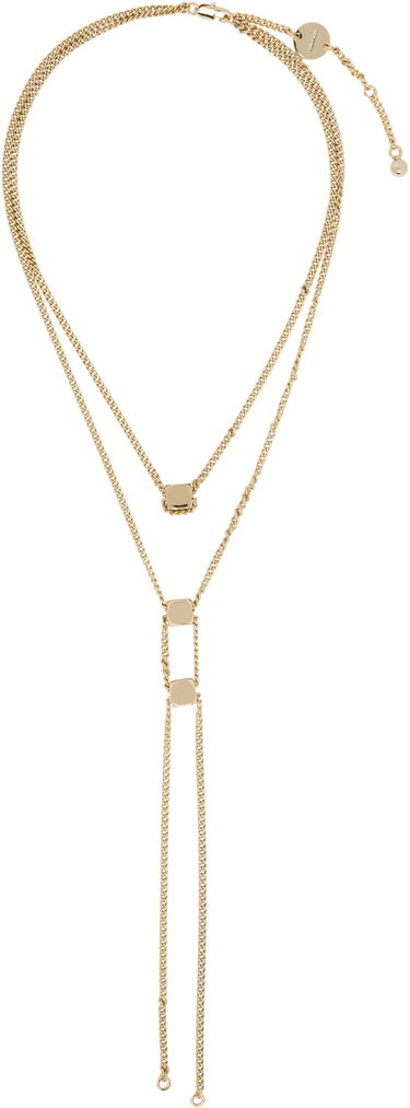 Náhrdelník LEMAIRE Lemaire Abacus Bolo Tie Necklace Metalická | JW0121 LO036, 0