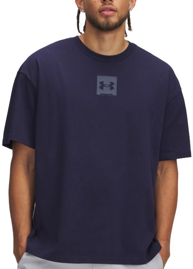 Tričko Under Armour HW OS SM BOX Short Sleeve T-Shirt Navy | 1386803-410, 0