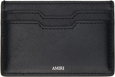Peňaženka AMIRI Three Star Leather Card Holder Čierna | AMACCO1016, 1