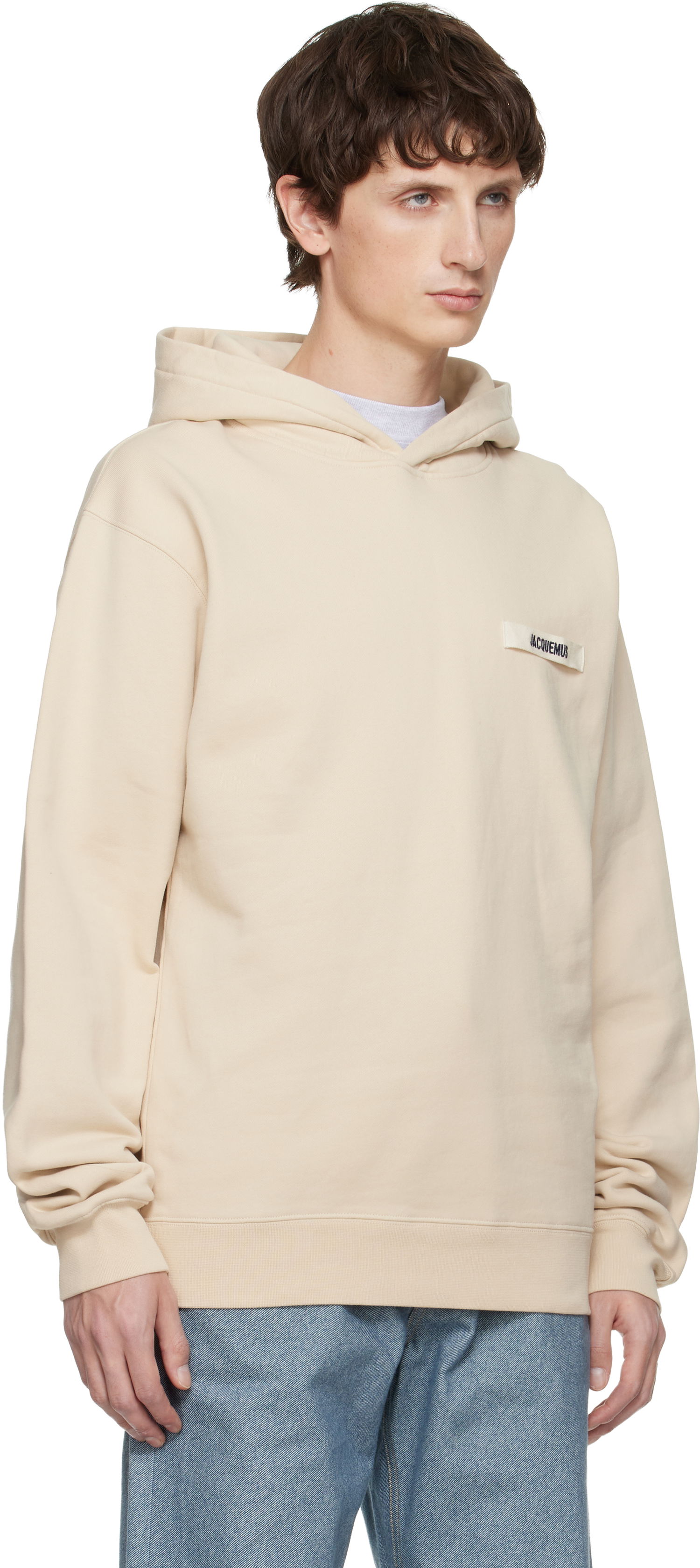 Mikina Jacquemus 'The Gros Grain' Hoodie Béžová | 25EHOM00247AJ00126, 1